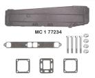 Barr Port side Exhaust Manifold P/N MC-1-77234