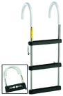 Garelick 3 Step Hook Over Gunwale Ladder 06131