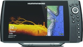 Humminbird Helix 10 CHIRP MEGA DI+ Fishfinder/Chartplotter/GPS G4N 411410-1