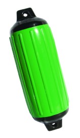 Taylor Super Gard Inflatable Fender, 6-1/2" x 22", Lime Green, 974622