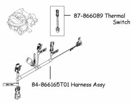Mercruiser Harness Adaptor 84-866165T01