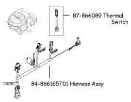 Mercruiser Harness Adaptor 84-866165T01