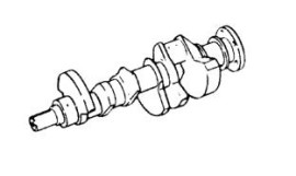 Crankshaft 429-804911001