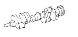 Mercruiser Crankshaft 429-843083T