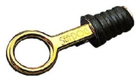 Brass Snap Handle Bilge Plug, 1