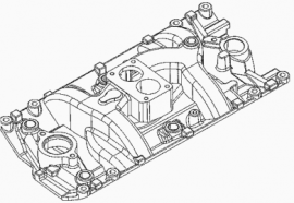 Mercruiser Intake Manifold 860100A1