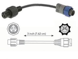 Vexilar 3 pin adapter 8M4001960