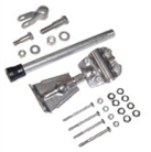 Seastar Solutions  Universal Transom Stainless Steel Mounting Kit SA27255P