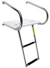 Garelick I/O Swim Platform with 2 Step Telescoping Ladder 19546